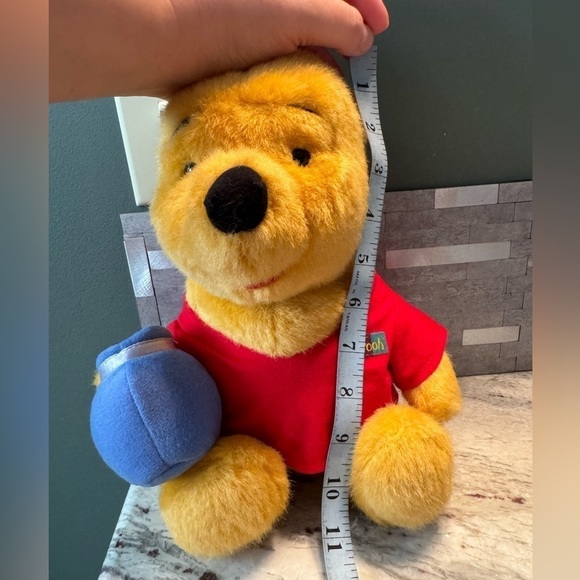 Vintage 1994 Mattel Walt Disney Winnie the Pooh w/ Honey Pot - Picture 7 of 8